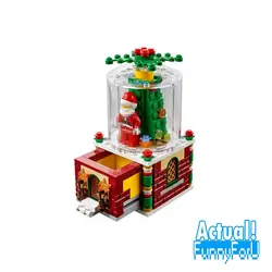 Лепин Рождество Snowglobe Tree HOUSE LIMITED EDITION 36004 241 шт. Building Block кирпичные DIY игрушек для детей Совместимость 40223