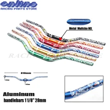 1 1/" Жир Бар 28 мм Руль Ручка Бар для мотоцикла мотокросса питбайк ATV KTM CRF YZF KLX RMZ EXC Универсальный