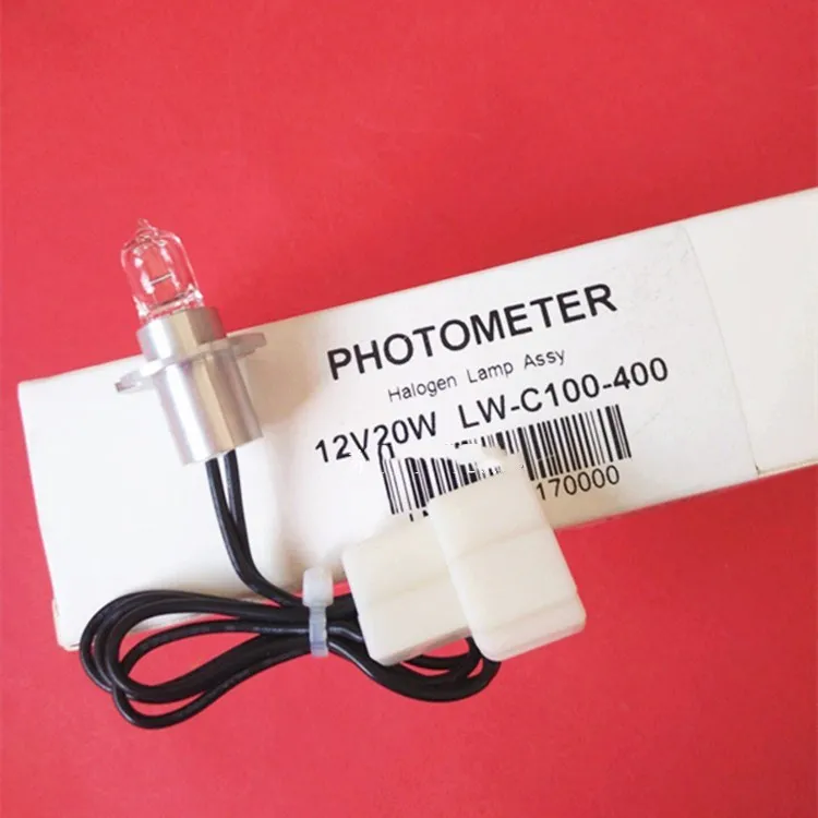 For Landwind 12V20W Spare bulb,LW C100 C200 C400,Jin Rui GS200 Biochemical Analyzer Halogen Lamp Assembly
