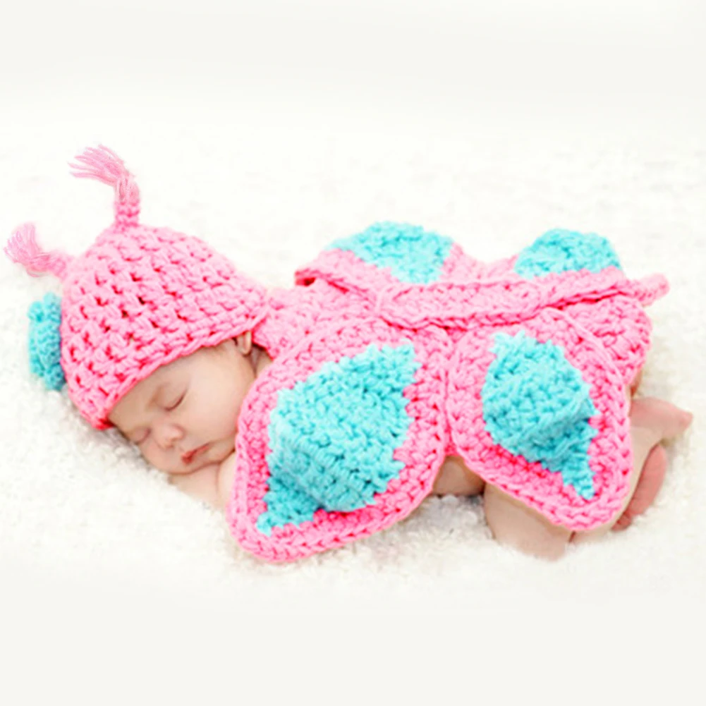 Pour photographie de nouveau-né En tricot Maifa Ensemble d/'accessoires de photographie pour nouveau-né