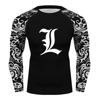 

Custom Rashguards L Logo shirt for men compression shirt long sleeve clothing jersey t-shirt boys full print black tshirt