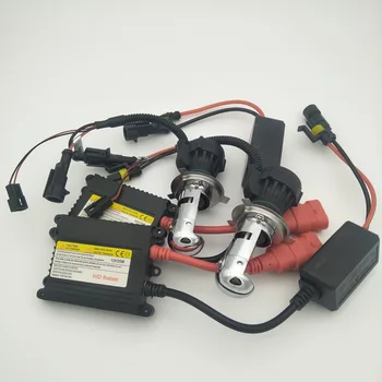 

1Set H4 Bi Xenon High Low H4 Hi Lo H4-3 55w Car Bi-xenon Hid Kit 5000k 6000k 8000k 4300k 12000k For Car Headlights 12v dc