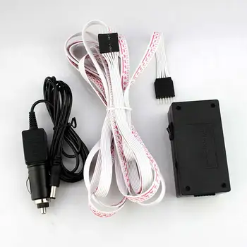 

New Multi-color Car Music Rhythm Sticker LED Flash Lamp Glow Light Sound Activated Equalizer M8617