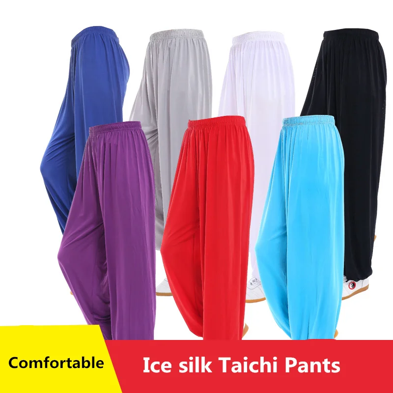 

Taichi Pants Wushu suit with ice Breathable Trousers
