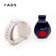

PADS Wrist Panic Button Emergency SOS Button,Life SOS Alarm, Manual Emergency Alarm For Old People
