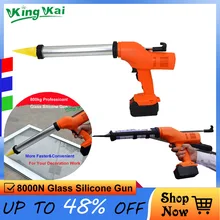 Best Price KK 21V 18000mah Lithium Battery Window Wall Electric Cordless Glass Glue Gun Machine For House Decoration Best Price KK 21V 18000mah Lithium Battery Window Wall Electric Cordless Glass Glue Gun Machine For House Decoration