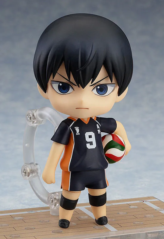 Huong Аниме Фигурка 10 см Nendoroid Haikyuu! Kageyama Tobio#489 ПВХ фигурка игрушка кукла спортивная игрушка