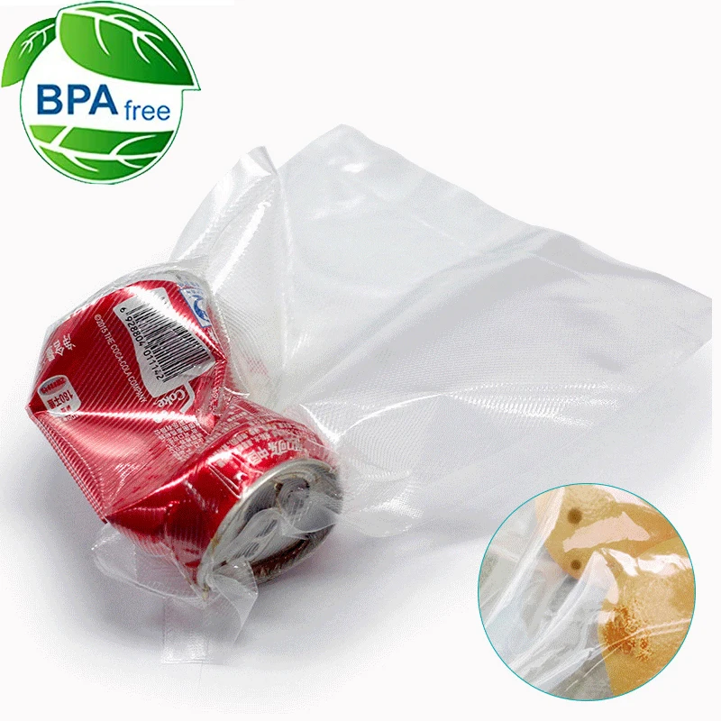12/15/20/25/28*500cm Vacuum Sealer Bags 5 Rolls/Lot Kitchen Food Vacuum Bag Storage Bags For Vacuum Sealer