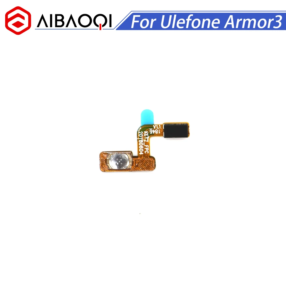 

AiBaoQi New Original Power On/Off Button Flex Cable FPC For Ulefone Armor 3 Cell phone