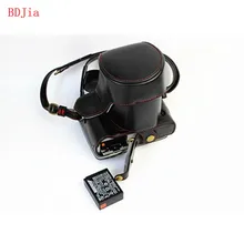 Новый Роскошный Кожаный Чехол Камера Для Fujifilm XT10 XT20 Камеры PU Кожа Камера Сумка Обложка С Открытие Батареи + ремень