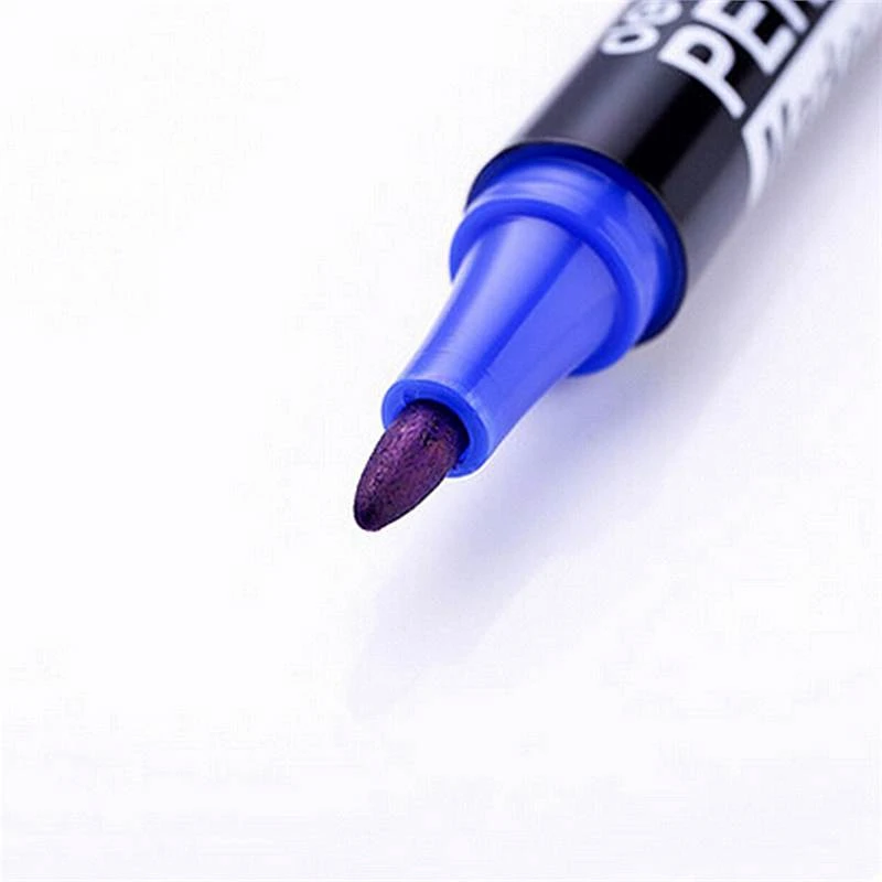 caneta azul preto vermelho cores marcação caneta