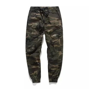 

April MOMO 2020 Pockets Cargo Harem Pants Mens Casual Joggers Baggy Tactical Trousers Harajuku Streetwear Hip Hop Fashion Swag