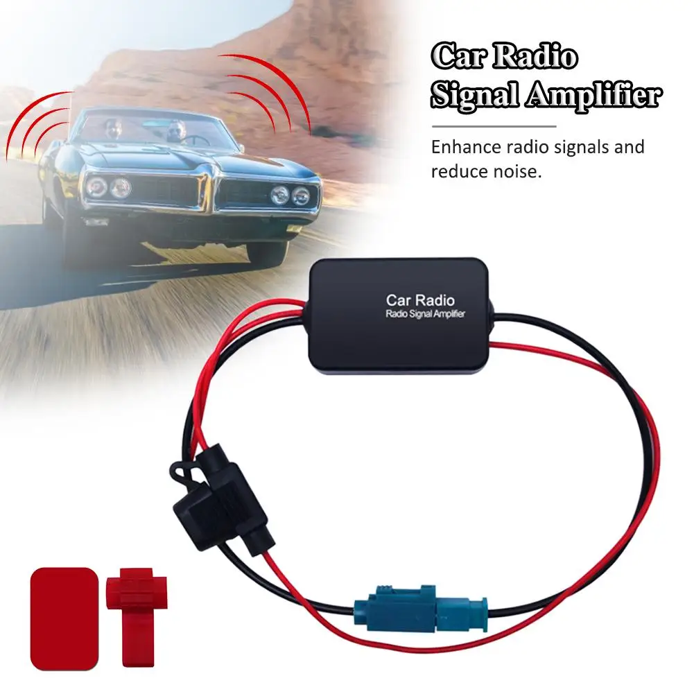 Car Radio Signal Amplifier With Fakra Ii Interface Car Radio Booster Fm