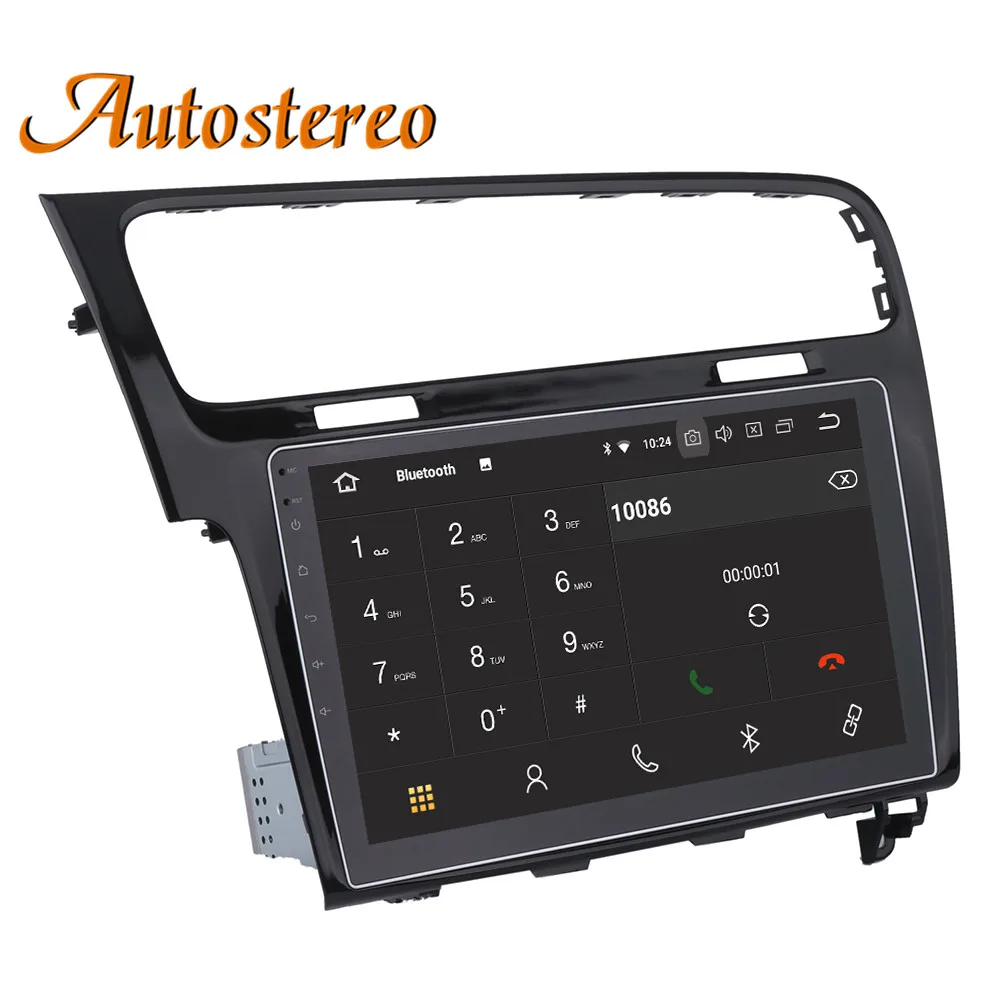 Best DSP Android 9 Car GPS Navigation No DVD Player For Volkswagen Golf 7 For VW GOLF7 2013+ car stereo radio tape recorder head unit 4