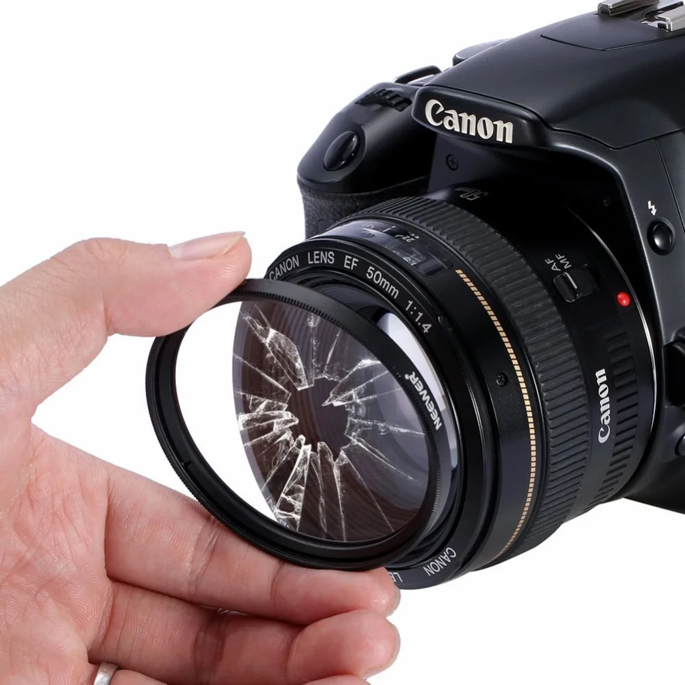 Защитный УФ фильтр Neewer 52 мм + Ткань для очистки Nikon D7100 D5300 D5200 D5100 D5000 D3300 D3200 D3100 D3000 D90