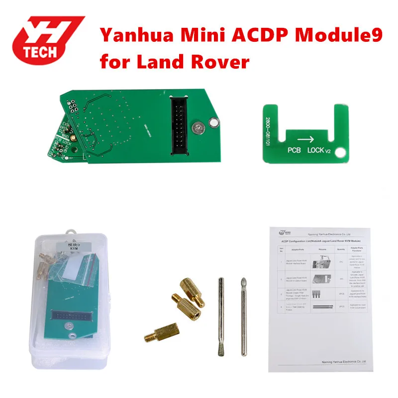 

Yanhua Mini ACDP Module9 for Land Rover Key Programming Support KVM from 2014-2018 Add Key & All Key Lost