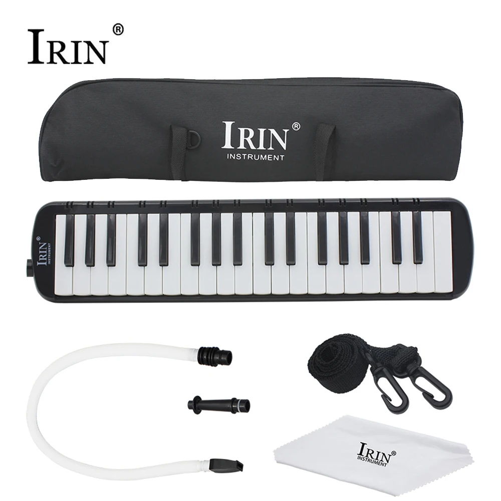 IRIN 37 مفتاح Melodica البيانو نمط هارمونيكا Pianica + حمل حقيبة آلة موسيقية للطلاب الموسيقى عاشق مبتدئين الاطفال هدية