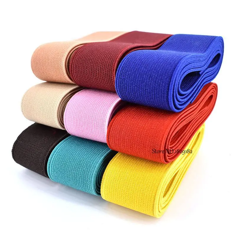 30 мм высококачественные резинки, цветная эластичная лента, двухсторонний утолщенный эластичный пояс, аксессуары для шитья одежды, 28 цветов