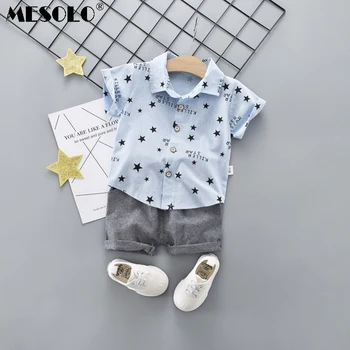 

MESOLO Boys shorts, shorts, shirts, children's shirts, two-piece suits