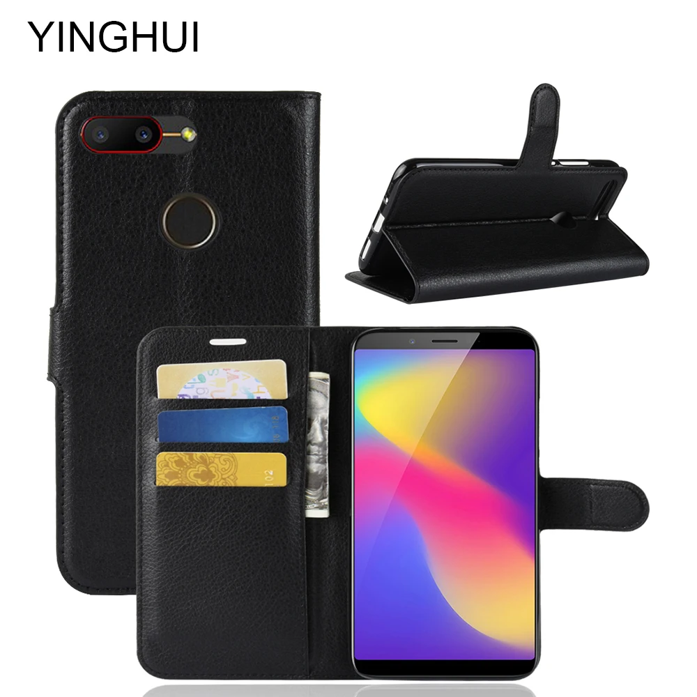 

YINGHUI For ZTE Nubia V18 N3 Phone Case Magnetic Wallet PU Leather Flip Back Cover Bag Skin For ZTE Nubia V18 Cases Fundas