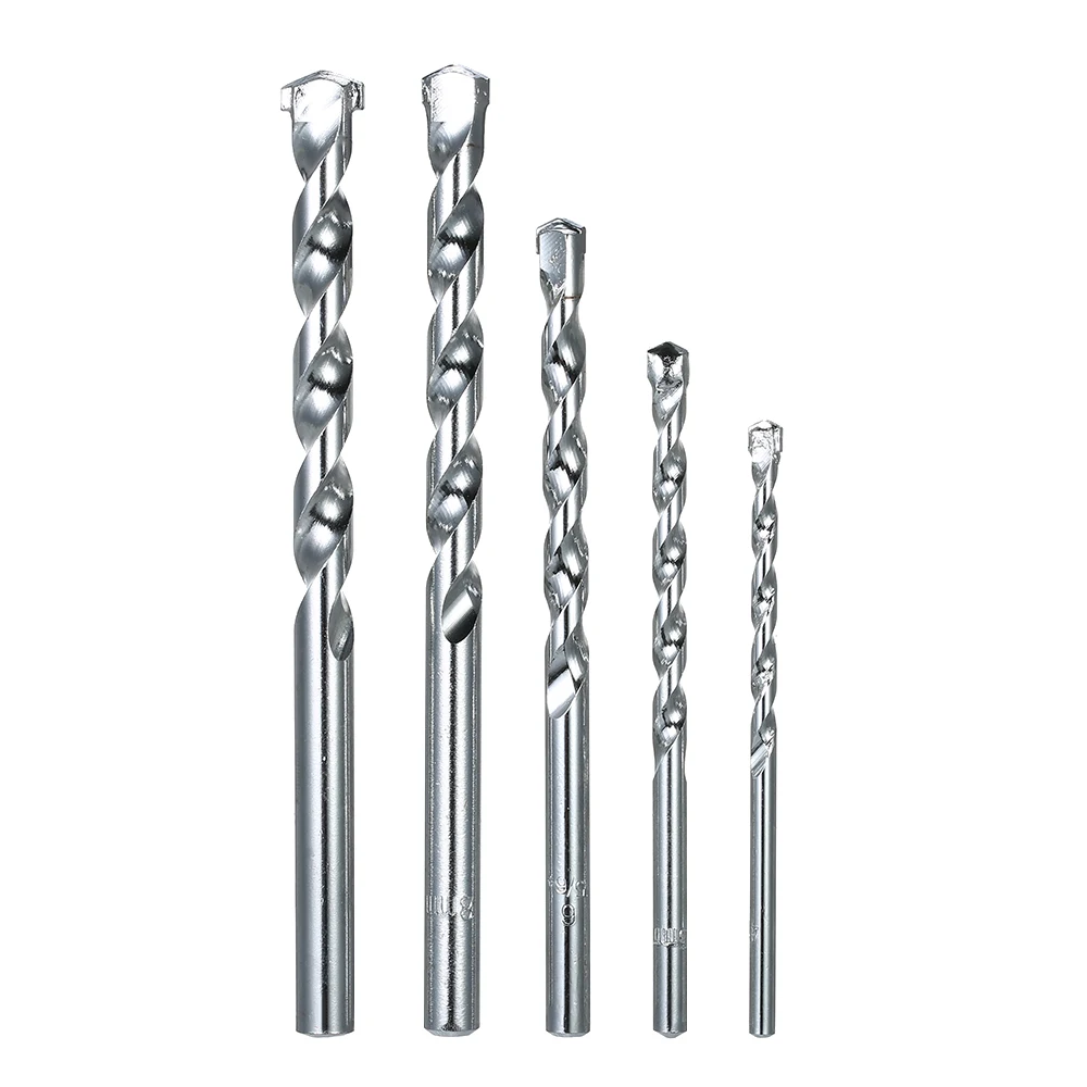 Buy 5PCS Cement Masonry Drill Bit Set Round Shank
