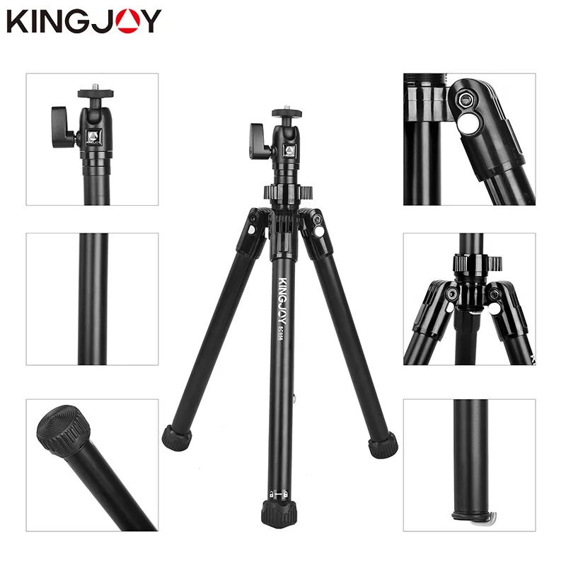  KINGJOY Official SC056 Mini Tripod For Camera With Selfie Stick Holder Tripod For Phone Gorillapod 