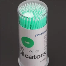 Хлопковый стержень 100 шт гигиенические нейлоновые удобные ресницы макияж прививки ресницы ватные тампоны скальдинг накладные светящиеся ресницы ватные тампоны чистые