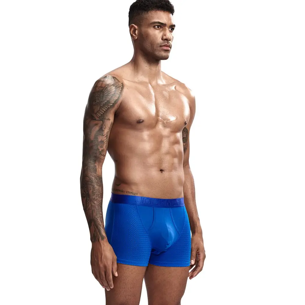 JOCKMAIL Modal Men Underwear boxershort Scrotum Care Capsule Function Youth Health Seoul convex separation Boxer Gay Underwear