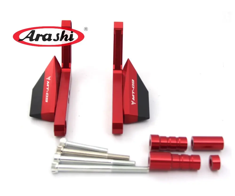 Arashi для YAMAHA MT 09 15 17 CNC ползунок двигателя крышка поломка колодки защита рамки MT09 FZ