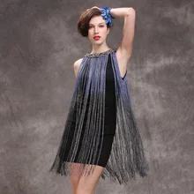 Новинка бальное платье для танцев Самба костюм для Для женщин сексуальная Сальса Платья с кисточками, для латинских танцев платье