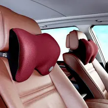 Подголовник автомобиля пространство памяти хлопок подушка шеи талии мягкое сиденье