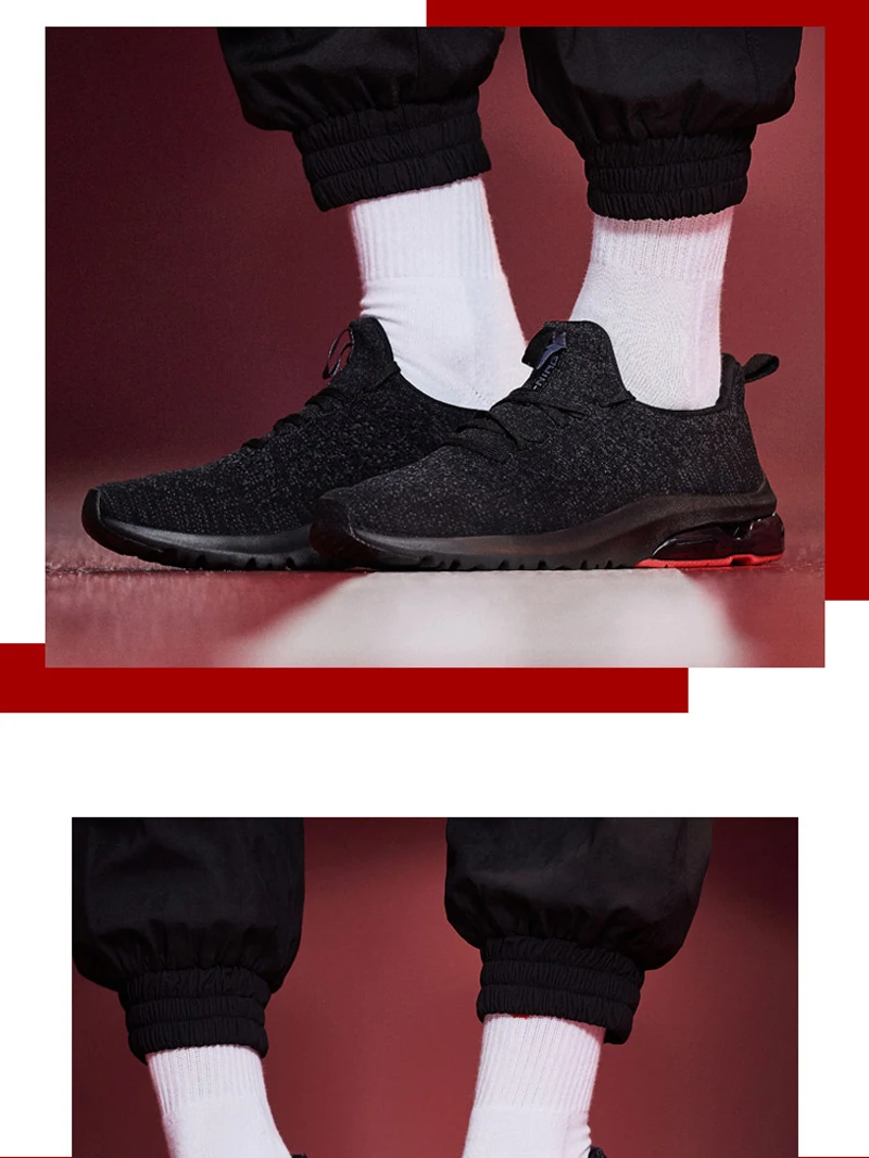 Li-Ning/Мужская обувь для образа жизни с пузырьками; дышащая классическая спортивная обувь с подкладкой для отдыха; кроссовки; AGCN067 YXB209