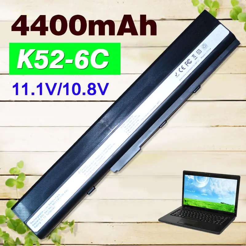 

11.1V laptop battery for Asus A52 K42F K42JB K42JK K52F K52J A52J A52F A52JB A52JK A52JR K42 A31-K52 A41-K52 A42-K52 A32-K52