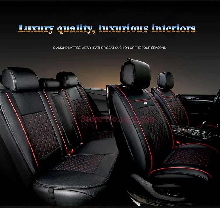 

High quality special Leather Car Seat Covers For Audi A6L R8 Q3 Q5 Q7 S4 Quattro A1 A2 A3 A4 A6 A8 car accessories car-styling