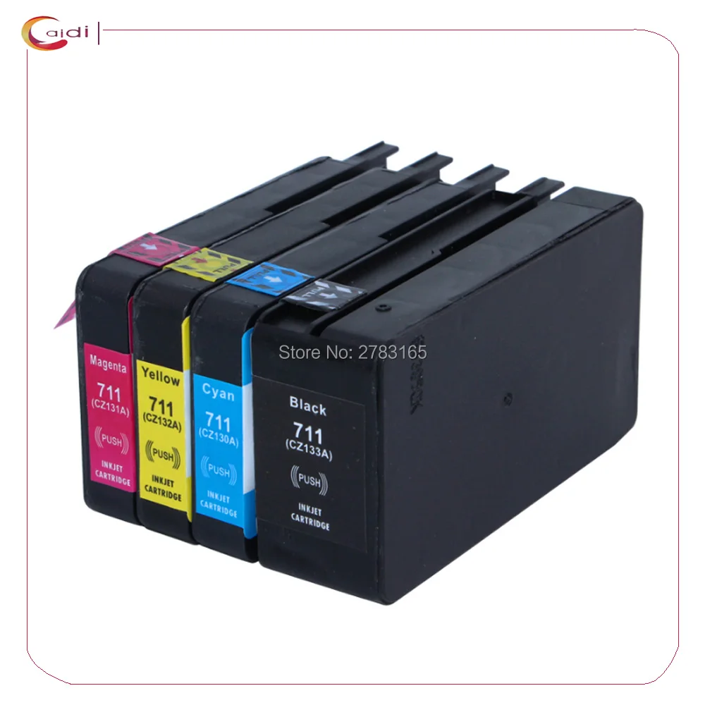 de tinta hp711 designjet t520 t120 para