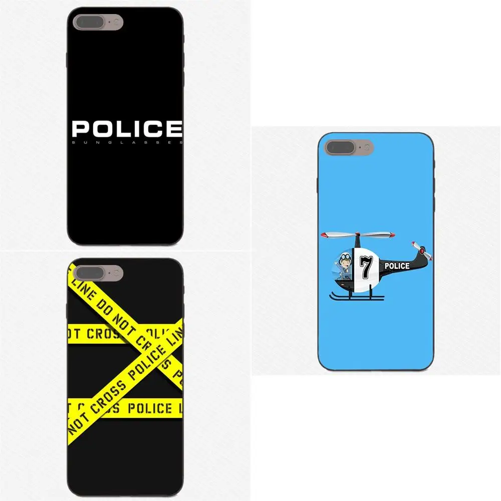 

New High Quality Multi Colors Luxury Phone Case Police Symbol For Xiaomi Redmi Note 2 3 4 4A 4X 5 5A 6 6A Plus Pro S2 Y2