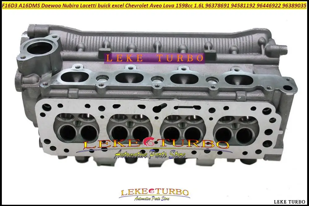 F16D3 A16DMS Cylinder Head For buick excel For Chevrolet Aveo Lova 1598cc 1.6L DOHC 16v 96378691 94581192 96446922 96389035  (3)