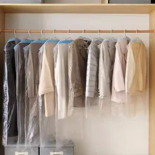 Модные вакуумные сумки для хранения, чехол для одежды, защитный чехол для одежды, пылезащитный чехол для одежды, сумка для хранения, органайзер для дома