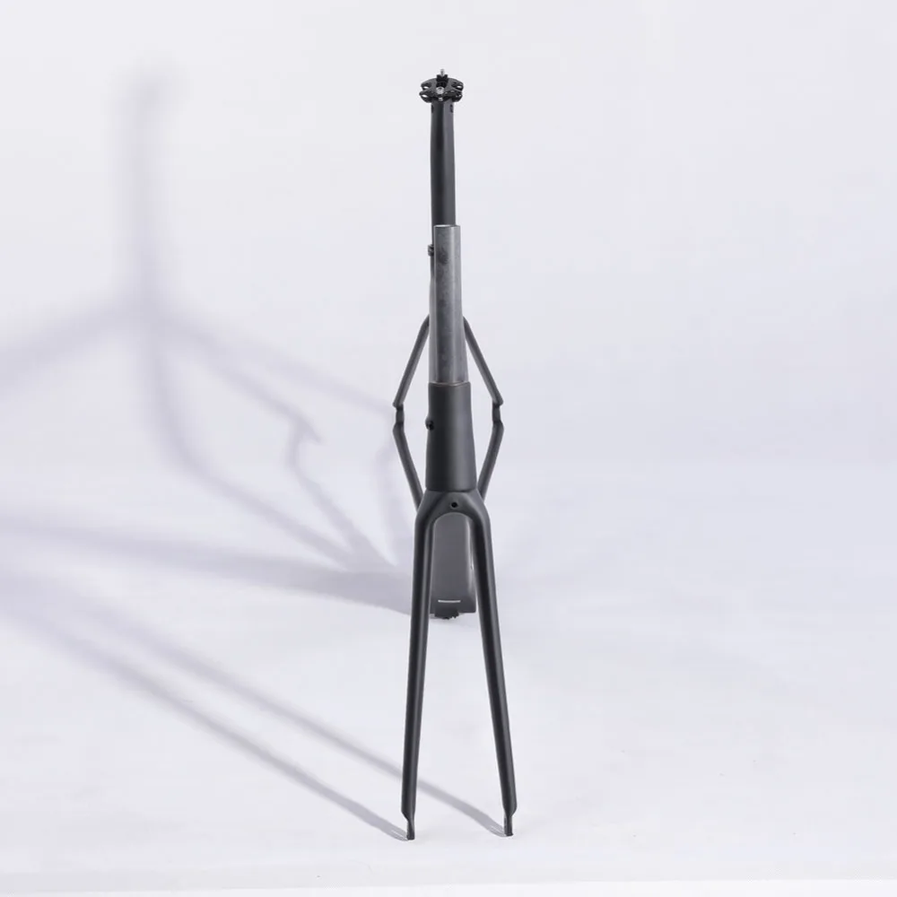 Top Spcycle 2020 New Ultralight Carbon Road Bike Frame Wheelset T1000 Carbon Road Bicycle Frameset With Seatpost Headset 50/53/55cm 5