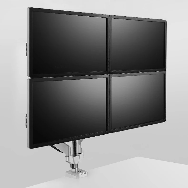 Loctek Quad-arm Desk Monitor Mount 10