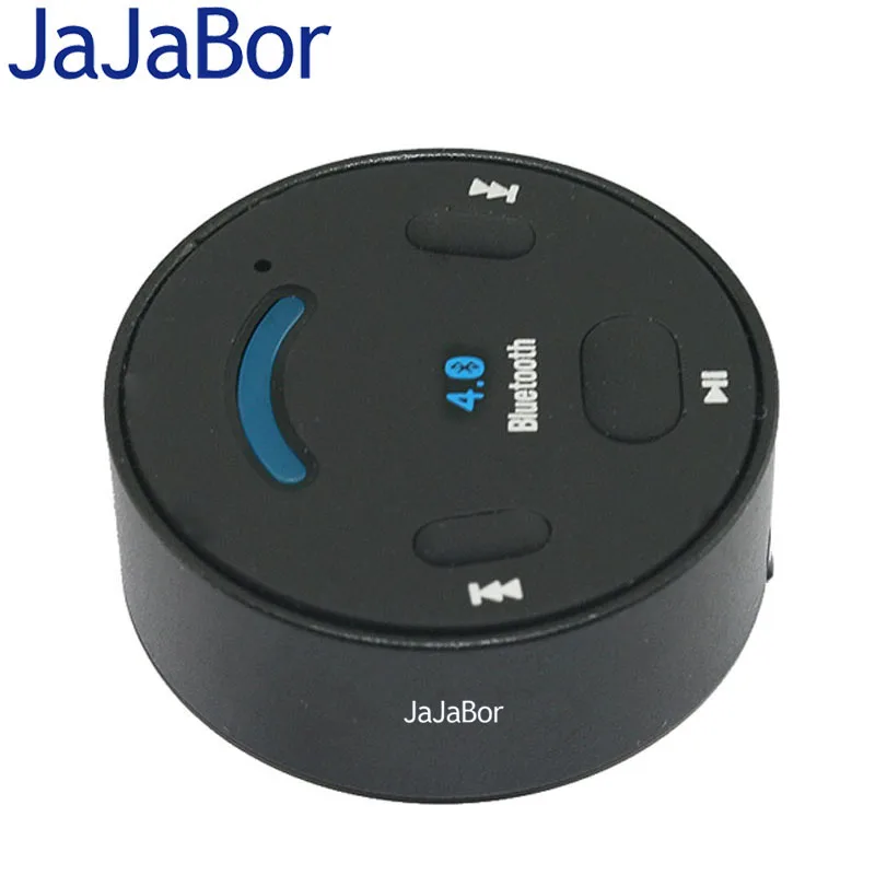 JaJaBor Bluetooth Hands-free автомобильный комплект Bluetooth 4,0 музыкальный приемник mp3-плеер с микрофоном 3,5 мм AUX вход Разъем для смартфона