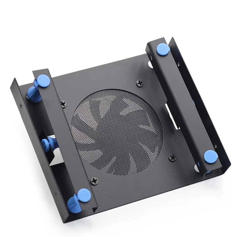  3.5 inch Hard Disk Shock Absorber Bracket with Mounting Screws for PC Case 3.5 HDD to 5.25 DVD ROM 