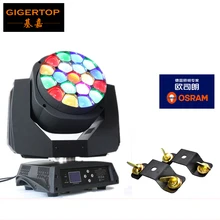 Большие светодиоды глаз пчелы движущийся головной свет KTV 19*15 Вт Оригинальная версия RGBW 4в1 450 Вт Os-ram луч Hawkeye эффект TP-L664