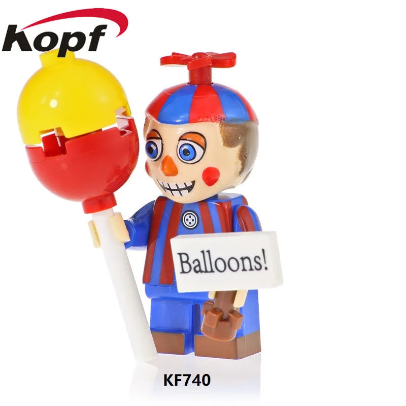 KF6071 фигурка Five Nights at Freddy's Toys Золотая лисица Фредди Spintraft Chica Bunny Ballonboy аниматронный блок скелета