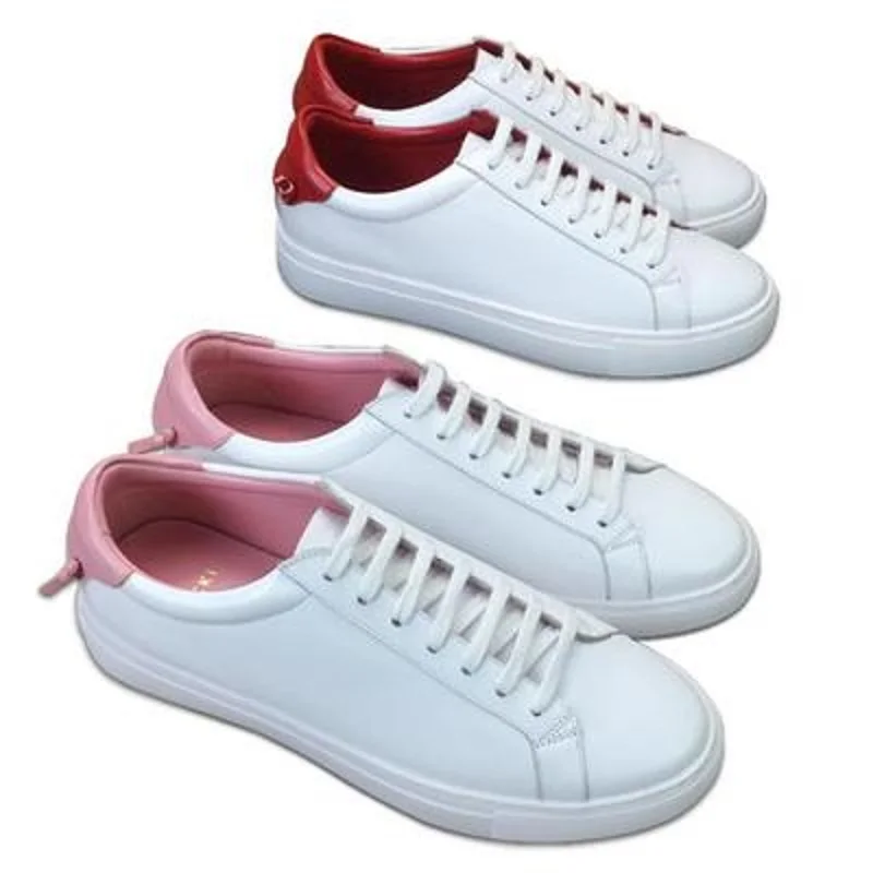 

2019 spring and autumn new women's shoes Korean leather color tail casual shoes