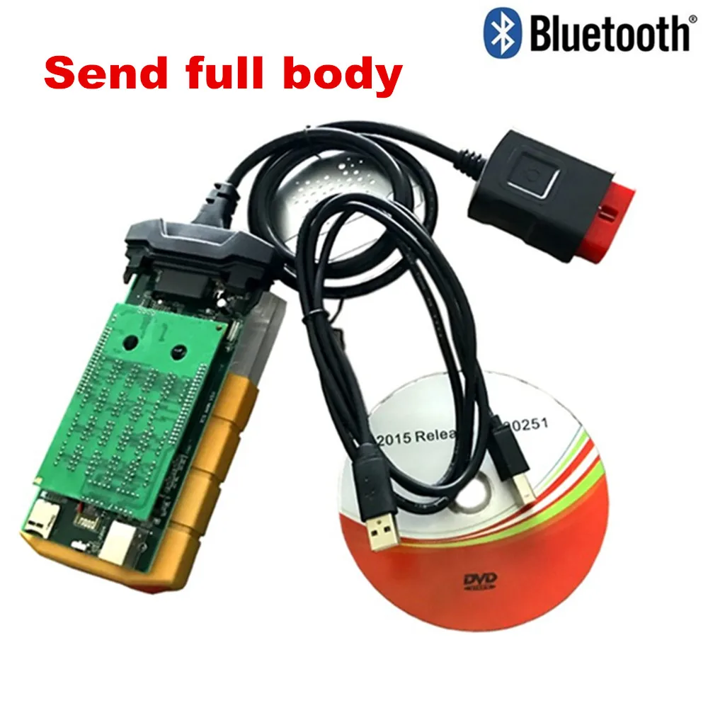 

Golden Color for delphis 2015r3 keygen Vd Ds150E Cdp Vd Tcs Cdp Pro Obd2 Scan New Vci For Car Truck Diagnostic Tool Full body