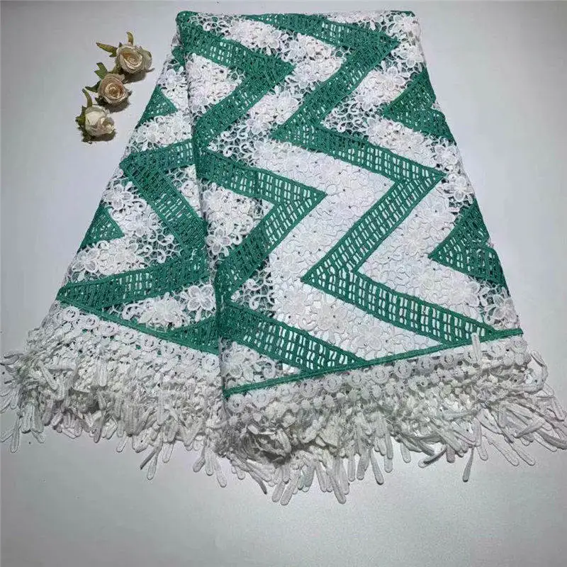 

ZQ!Latest French Lace Fabric High Quality African Lace Fabric With Stones Embroidery Nigerian Party Dress 5 Yards ! J30960