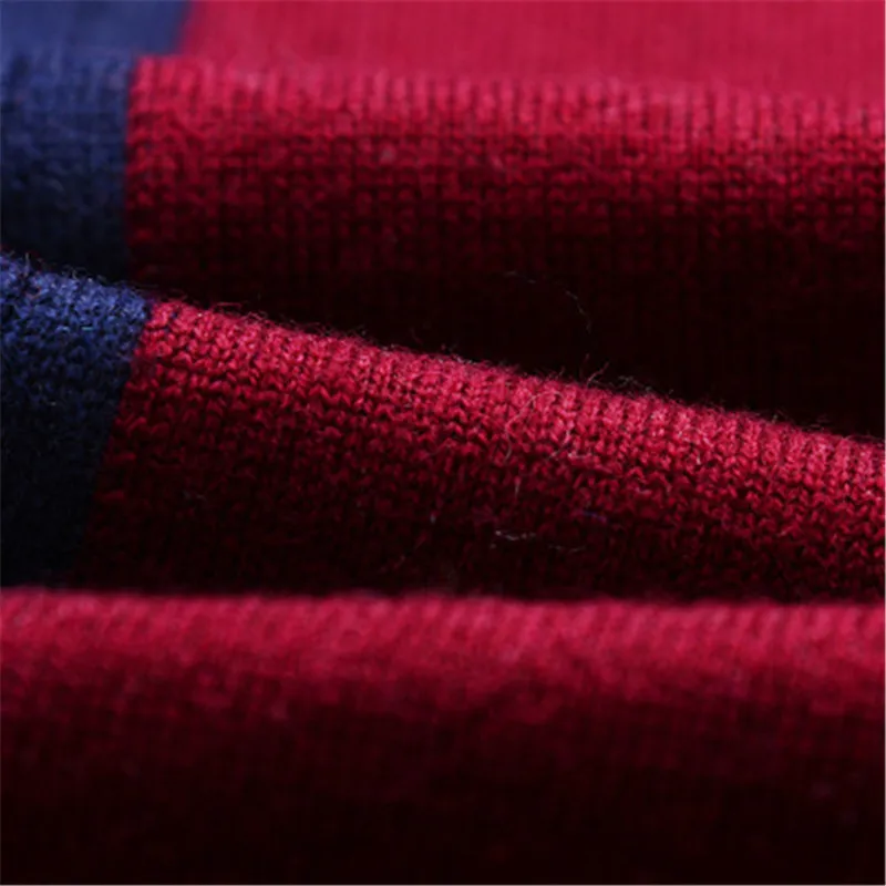 Мужская модная одежда, контрастный шерстяной свитер с v-образным вырезом, пуловер, топы для осени и зимы, повседневный вязаный жилет без рукавов