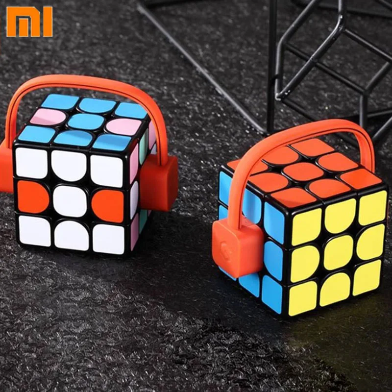 

Xiaomi Smart Mi Cube Super Professional Magic Cube Toy with Bluetooth Phone APP Magic Cube Beginner Tutorial Rubik's Cube