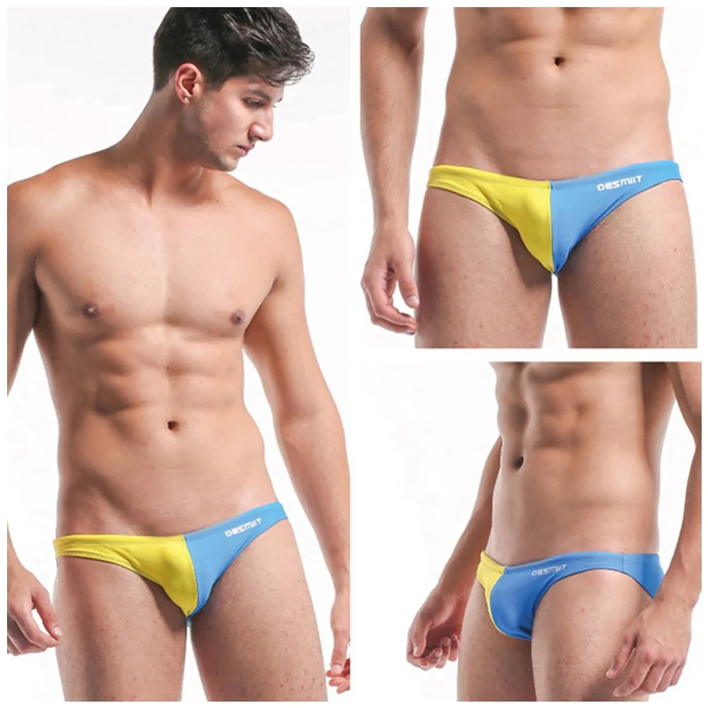 

Men's Sexy Bikini Thong Swiming Underwear Bathing Triangle Brief Swimwear Mens Swimming Trunks